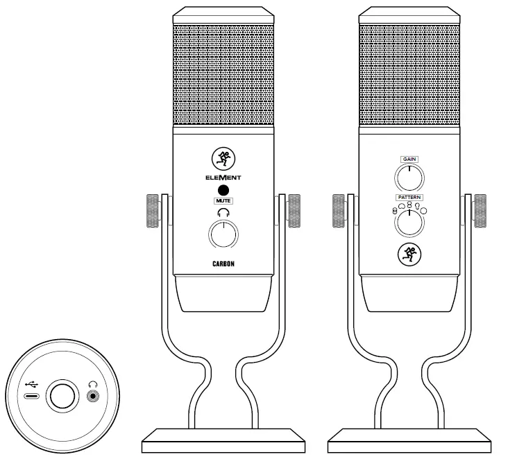 MACKIE CARBON Premium USB Condenser Microphone