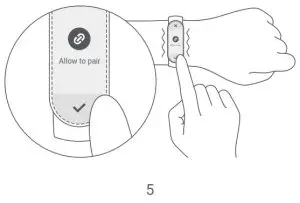 Xiaomi Mi Smart Band 6 NFC-band close