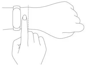 Xiaomi Mi Smart Band 6 NFC- wrist bone