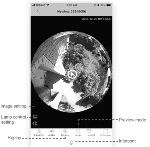 gembird DR IPC01 HD Smart Wifi IP Cam- tap play button