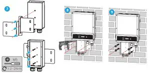 GOODWE SDT G2 Series GW8KAU- Installing the Inverter 7