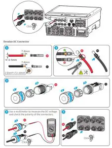 GOODWE SDT G2 Series GW8KAU- Staubli MC4 DC Connector 5