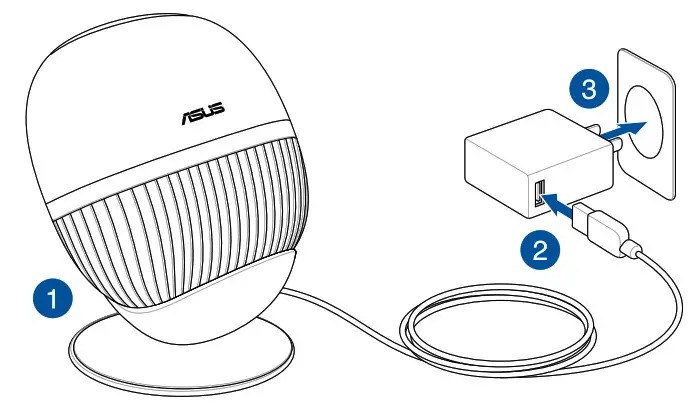 ASUS PD100 PureGo Fruit and Vegetable Cleanliness Detector- Charging your PureGo