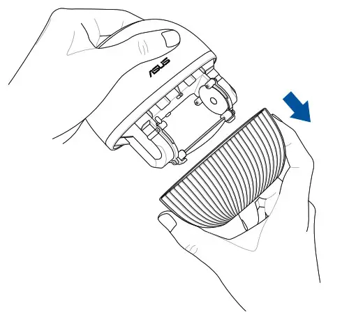 ASUS PD100 PureGo Fruit and Vegetable Cleanliness Detector- bottom filter