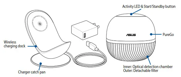 ASUS PD100 PureGo Fruit and Vegetable Cleanliness Detector
