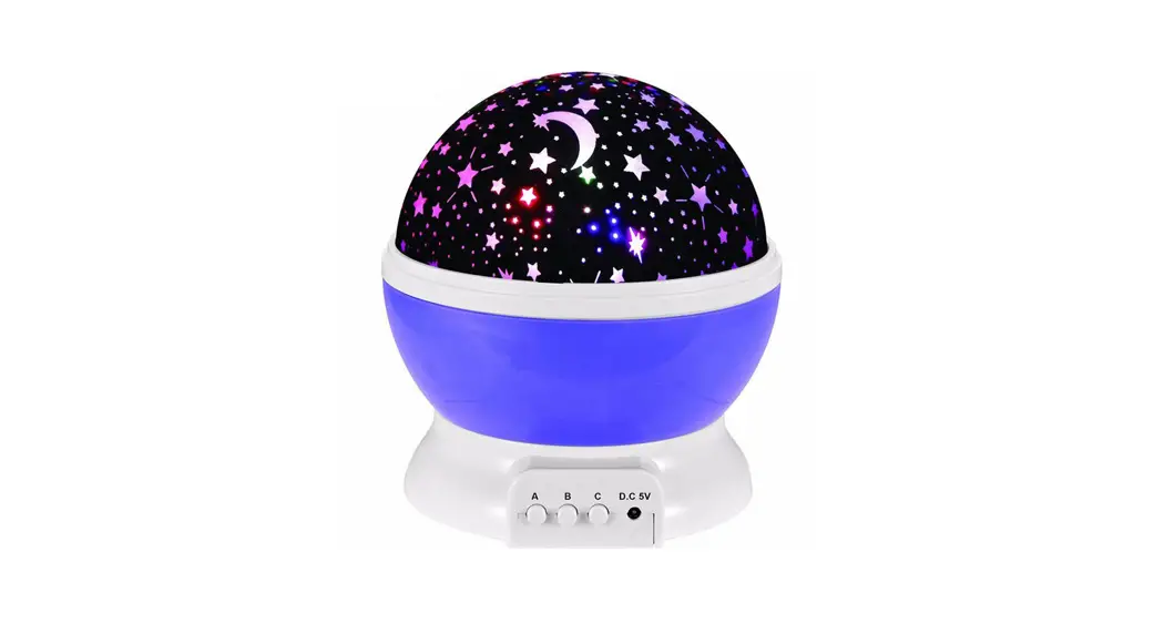 Guangzhou Tuoke Commerce Trade Wh-e08 Blue Star Projector Night Light Instructions