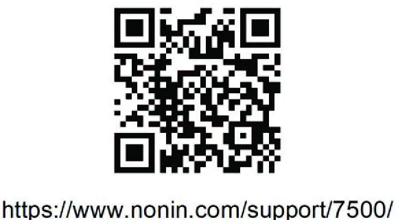 NONIN 7500 Portable Tabletop Pulse Oximeter fig1