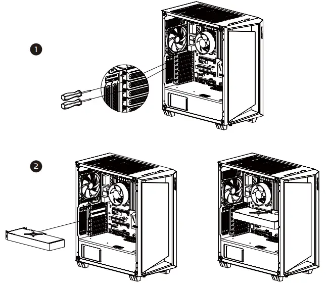 XPG 053 Cruiser Super Mid Tower Chassis - HORIZONTAL