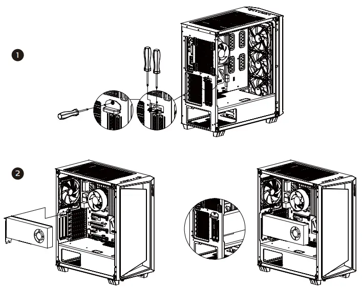 XPG 053 Cruiser Super Mid Tower Chassis - VERTICAL