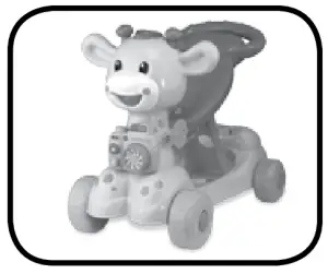 vtech Giraffe Scooter - PUSH