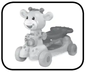 vtech Giraffe Scooter - RIDE