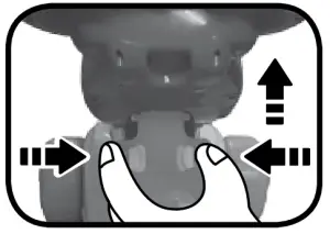 vtech Giraffe Scooter - disassemble