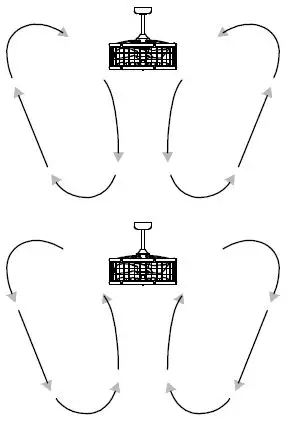 WAREHOUSE DW01W10 25 Inch Ceiling Fan-1