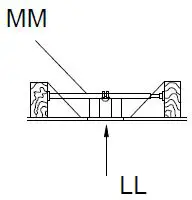 WAREHOUSE DW01W10 25 Inch Ceiling Fan-11
