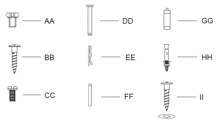 WAREHOUSE DW01W10 25 Inch Ceiling Fan-5
