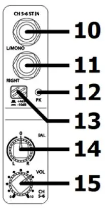 citronics CSM-series Compact Mixers with USB Player-7