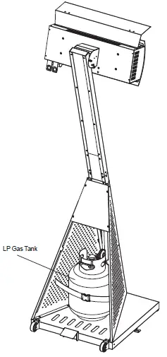 Dimplex DGR32PLP Portable Gas Radiant Outdoor Heater 17