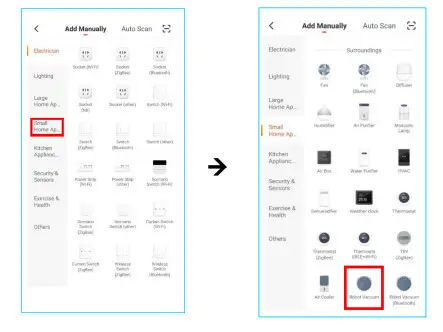 HONGJINGYANG B-X5 Multifunctional Robotic Vacuum Cleaner- Add device 2