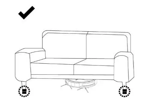 HONGJINGYANG B-X5 Multifunctional Robotic Vacuum Cleaner- Cautions 3