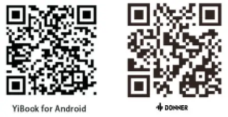 DONNER BDM-1 Hands-Free Page Turner - QR