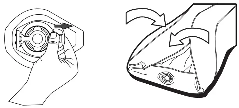 AirComfort 6200KLB Dream Easy Kids Air Mattress - DEFLATING