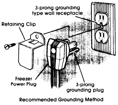 Whirlpool EV150N No-Frost Upright Freezer - Plug