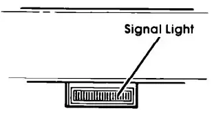 Whirlpool EV150N No-Frost Upright Freezer - The signal light