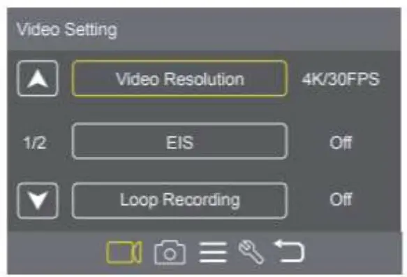 HLS HCAM10 Action Camera fig 5