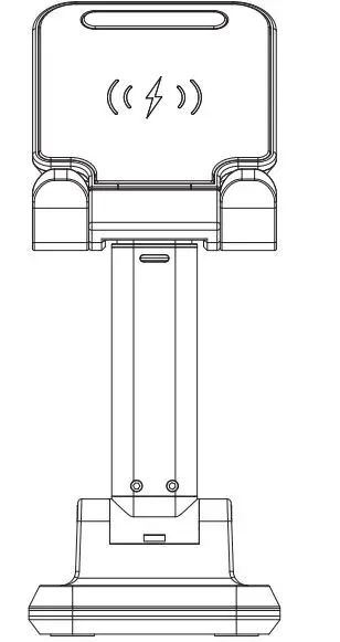 SUNSKY-T6 2-in-1-Portable-Folding-Stand-Wireless-Charging-3