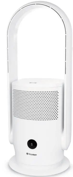 emerio-TFN-126143-Sauber-Bladeless-Tower-Fan-And-Air-Purifier-PRODUCT