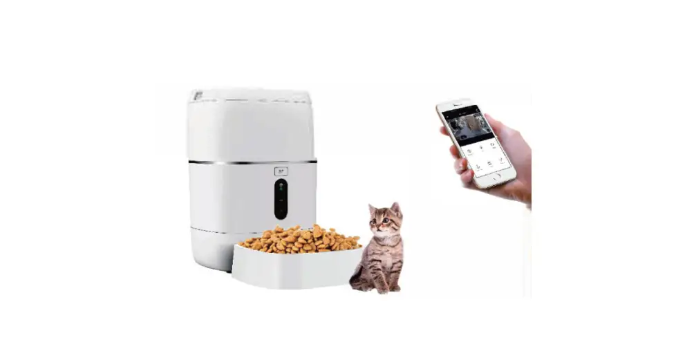 Mrosaa Smart Wi-fi Pet Feeder With 1080p Hd Live Camera User Manual