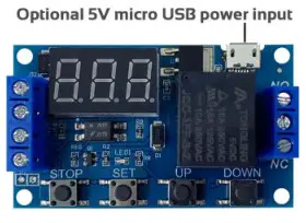 aap AT2-PCB Universal Timer and Rex Access Control - Optional SV micro USB power input