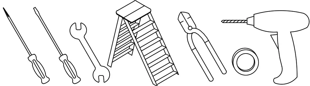 RoHS Ceiling Fan Instruction - Tools ready