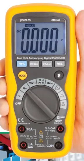 protech QM1549 Digital Multimeter
