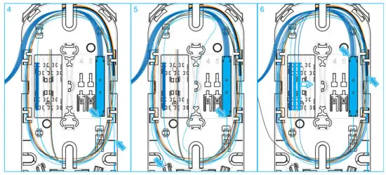 COMMSCOPE NOVUX Fiber Optic System - installed splitter 1