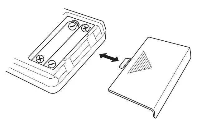 TASCAM CD Player Cassette Deck Owner’s Manual - Battery installation