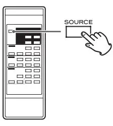 TASCAM CD Player Cassette Deck Owner’s Manual - Press the SOURCE button repeatedly to select “USB”
