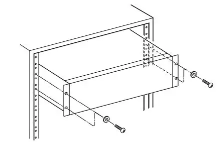 TASCAM CD Player Cassette Deck Owner’s Manual - RACK-MOUNTING THE UNIT