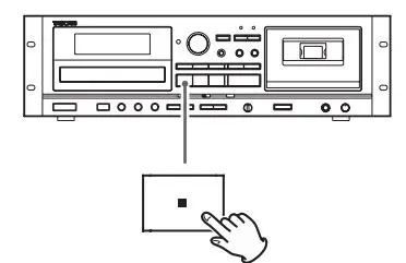 TASCAM CD Player Cassette Deck Owner’s Manual - Stopping playback