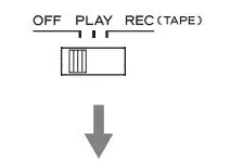 TASCAM CD Player Cassette Deck Owner’s Manual - timer is set to OFF