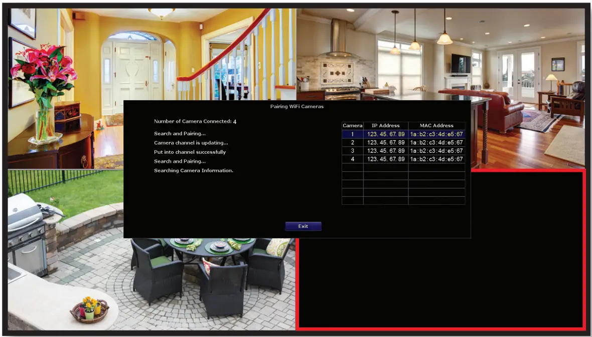 NIGHT OWL WNIP2 Series Stand Alone or Add On Camera - Camera Menu 3
