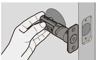 HuTools Keyless Entry Door Lock Deadbolt Determine backset