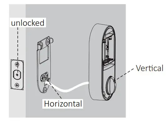 HuTools Keyless Entry Door Lock Deadbolt assembly