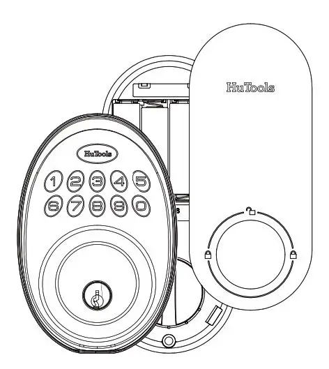 HuTools Keyless Entry Door Lock Deadbolt