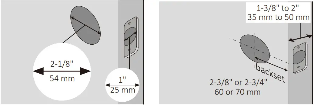 HuTools Keyless Entry Door Lock DeadboltInstallation