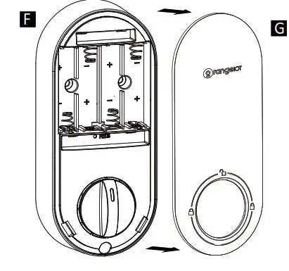 HuTools Keyless Entry Door Lock Remove ba�ery