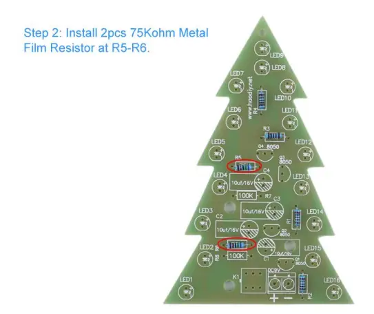 icstation-GY18442-LED-Flashing-Christmas-Tree-DIY-Kit-3