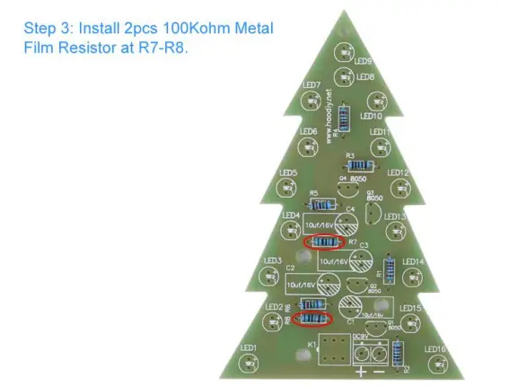 icstation-GY18442-LED-Flashing-Christmas-Tree-DIY-Kit-4