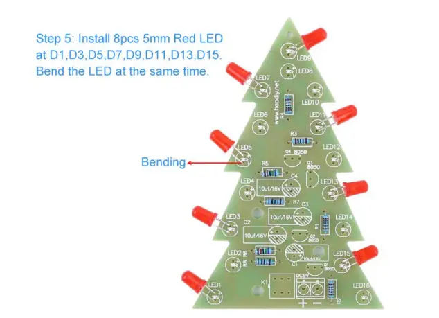 icstation-GY18442-LED-Flashing-Christmas-Tree-DIY-Kit-6