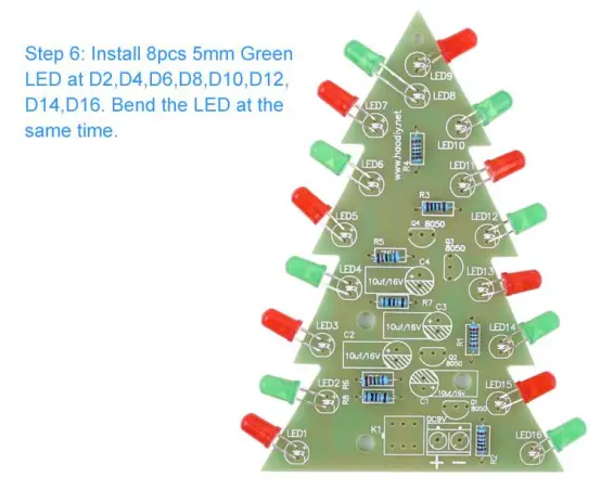 icstation-GY18442-LED-Flashing-Christmas-Tree-DIY-Kit-7
